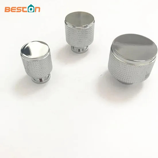 OEM CNC تحولت أجزاء التصنيع حسب الطلب الدقة الكروم الألومنيوم مخرش المقبض