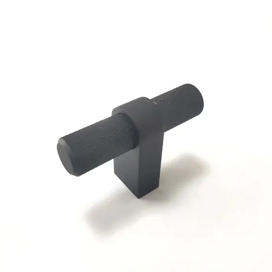 اكسسوارات الأثاث الألومنيوم مجلس الوزراء مقابض مخرش الذهب الأسود 50mm درج سحب المقابض