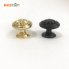 سبائك الزنك 34mm القطر الأسود والذهبي أثاث المطبخ العتيقة مجلس الوزراء مقبض المقابض