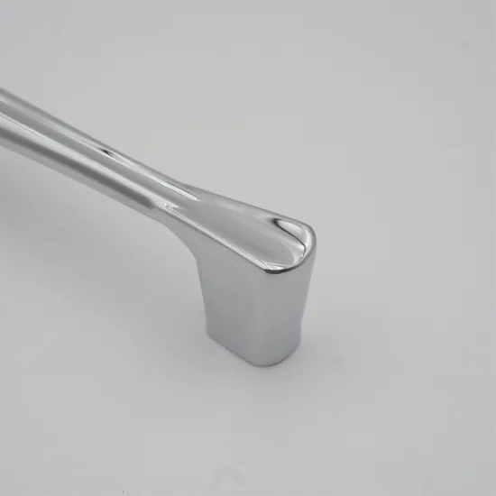 الأجهزة والأثاث سبائك الزنك الكروم المطبخ الثلاجة مقابض خزانة سحب مقبض