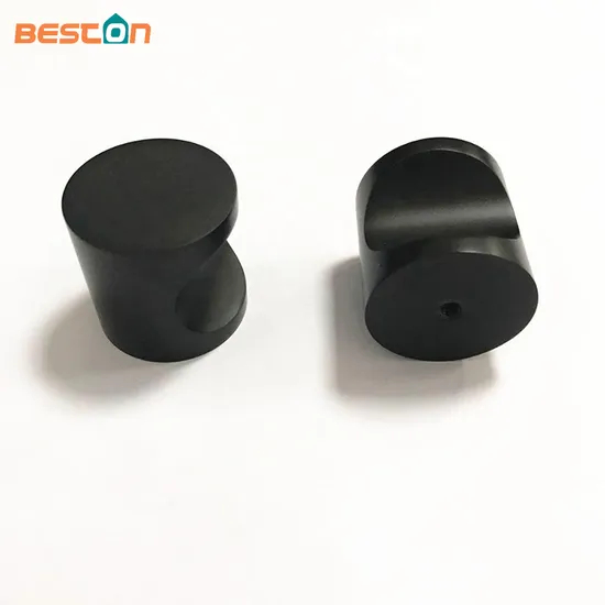 سبائك الألومنيوم الأجهزة D1064 - 30X30mm خزانة باب المطبخ الحمام مقبض أسود سحب