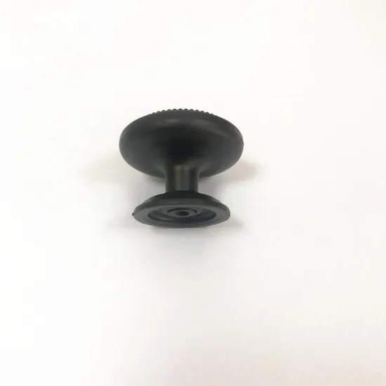 سبائك الزنك 34mm القطر الأسود والذهبي أثاث المطبخ العتيقة مجلس الوزراء مقبض المقابض