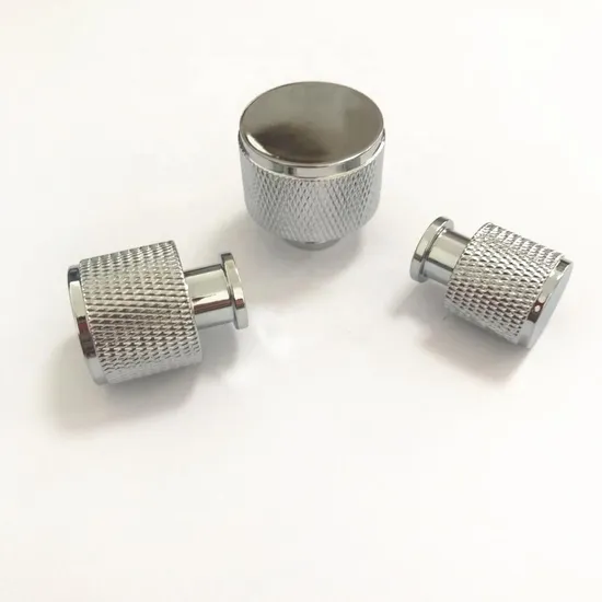 OEM CNC تحولت أجزاء التصنيع حسب الطلب الدقة الكروم الألومنيوم مخرش المقبض