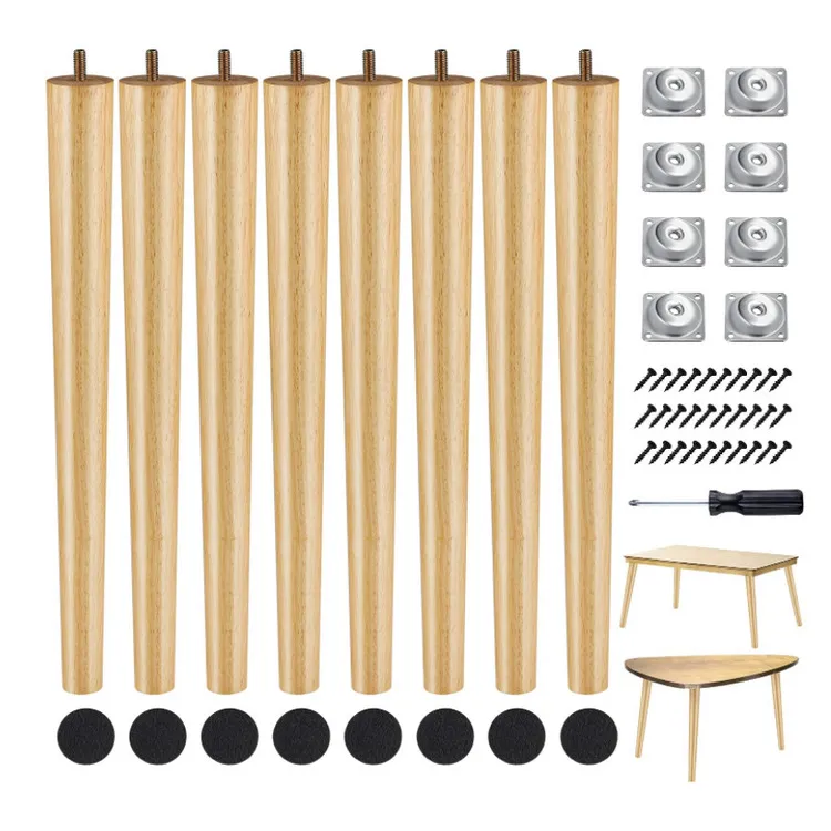 wood table legs أرجل الطاولة الخشبية