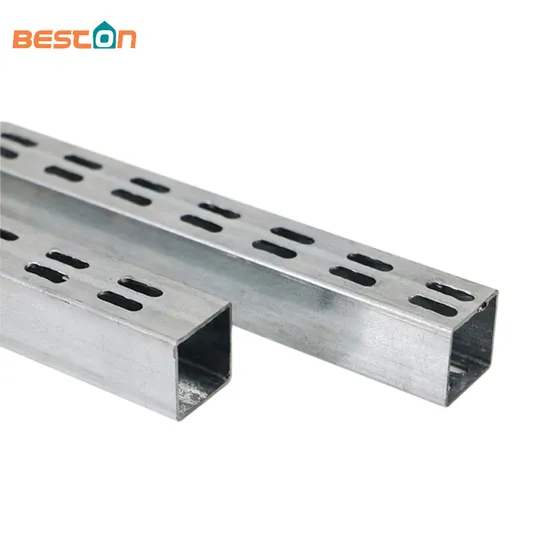 ثقب مزدوج AA عمود 25*25 مم أنبوب معدني مربع