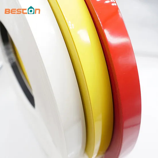 تخصيص البلاستيك PVC ABS حافة النطاقات لتركيبات الأثاث PVC حافة النطاقات