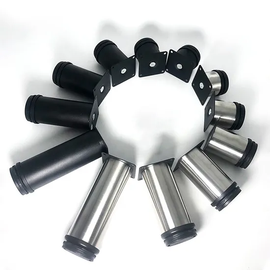أرجل أثاث معدنية صغيرة قابلة للتعديل - بديل حديث للأرائك والمطبخ