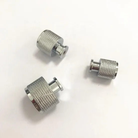 OEM CNC تحولت أجزاء التصنيع حسب الطلب الدقة الكروم الألومنيوم مخرش المقبض